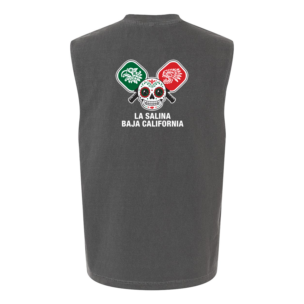 La Salina Baja California Men Tshirt Sleeveless Design 03