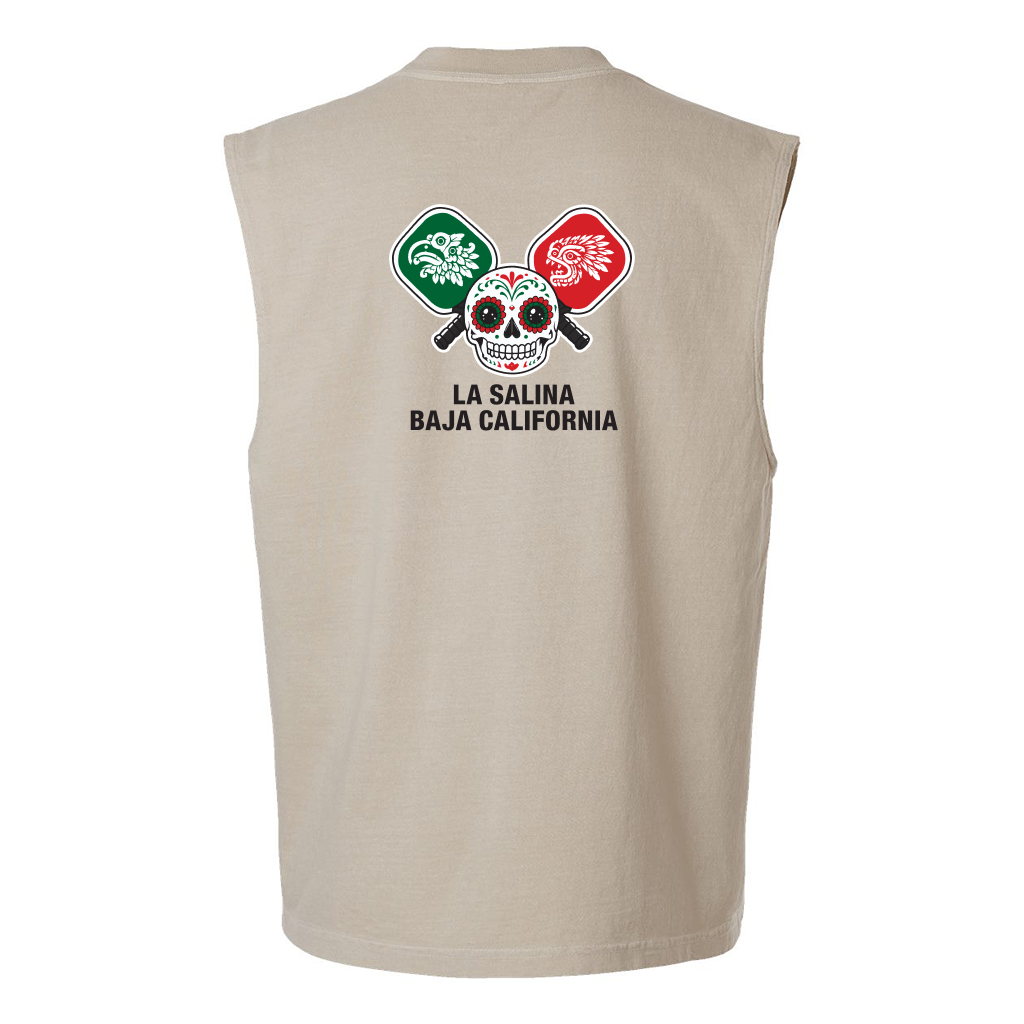 La Salina Baja California Men Tshirt Sleeveless Design 04