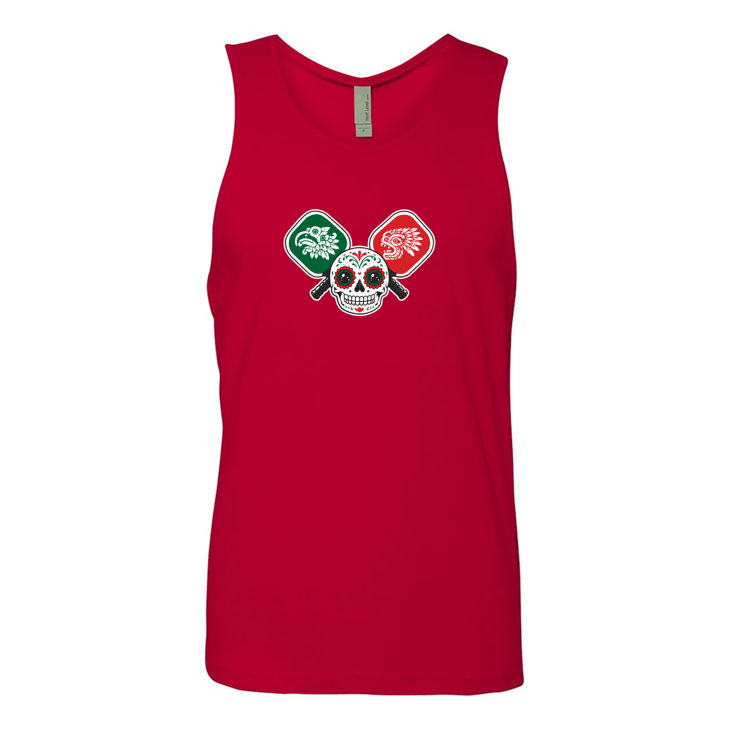 La Salina Baja California Women  Tshirt Sleeveless Design 501 RED