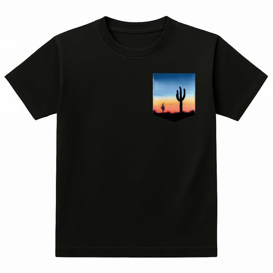 Pocket Black Tshirt 10 Design 30