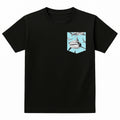Pocket Black Tshirt 12 Design 27