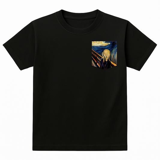 Pocket Black Tshirt 1 Design 10