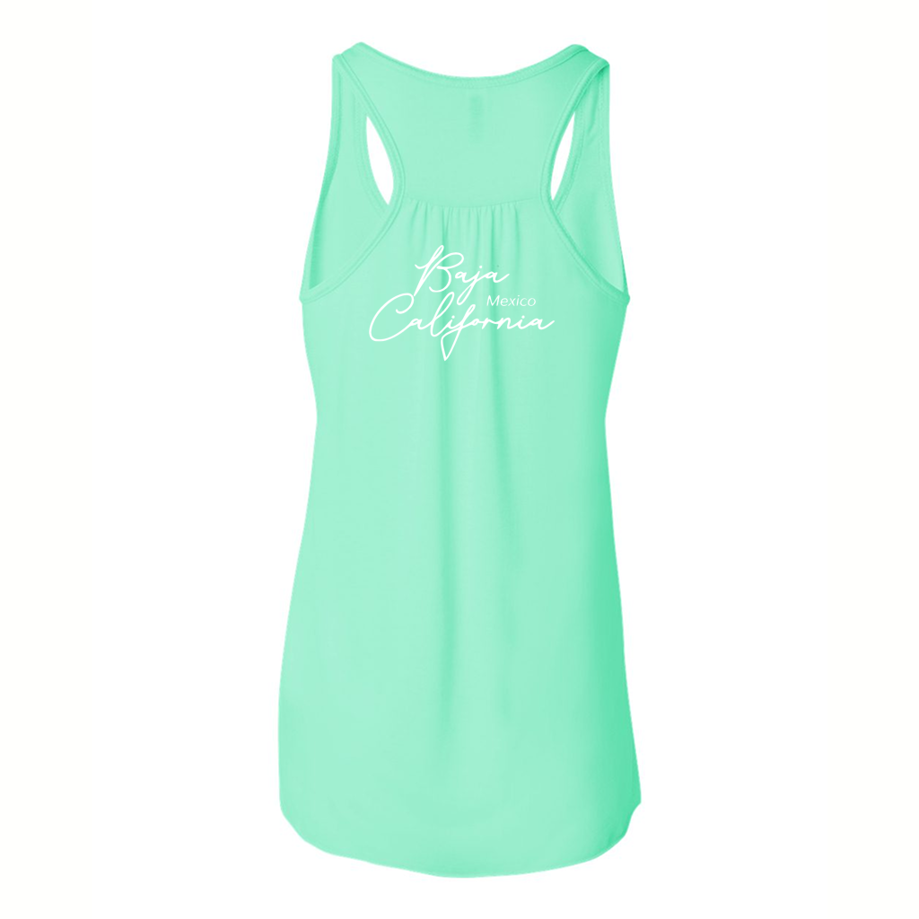 La Salina Pickleball Women's Flowy Racerback Tank Design 02