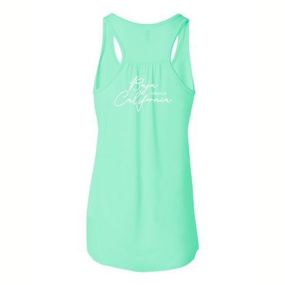 La Salina Pickleball Women's Flowy Racerback Tank Design 02