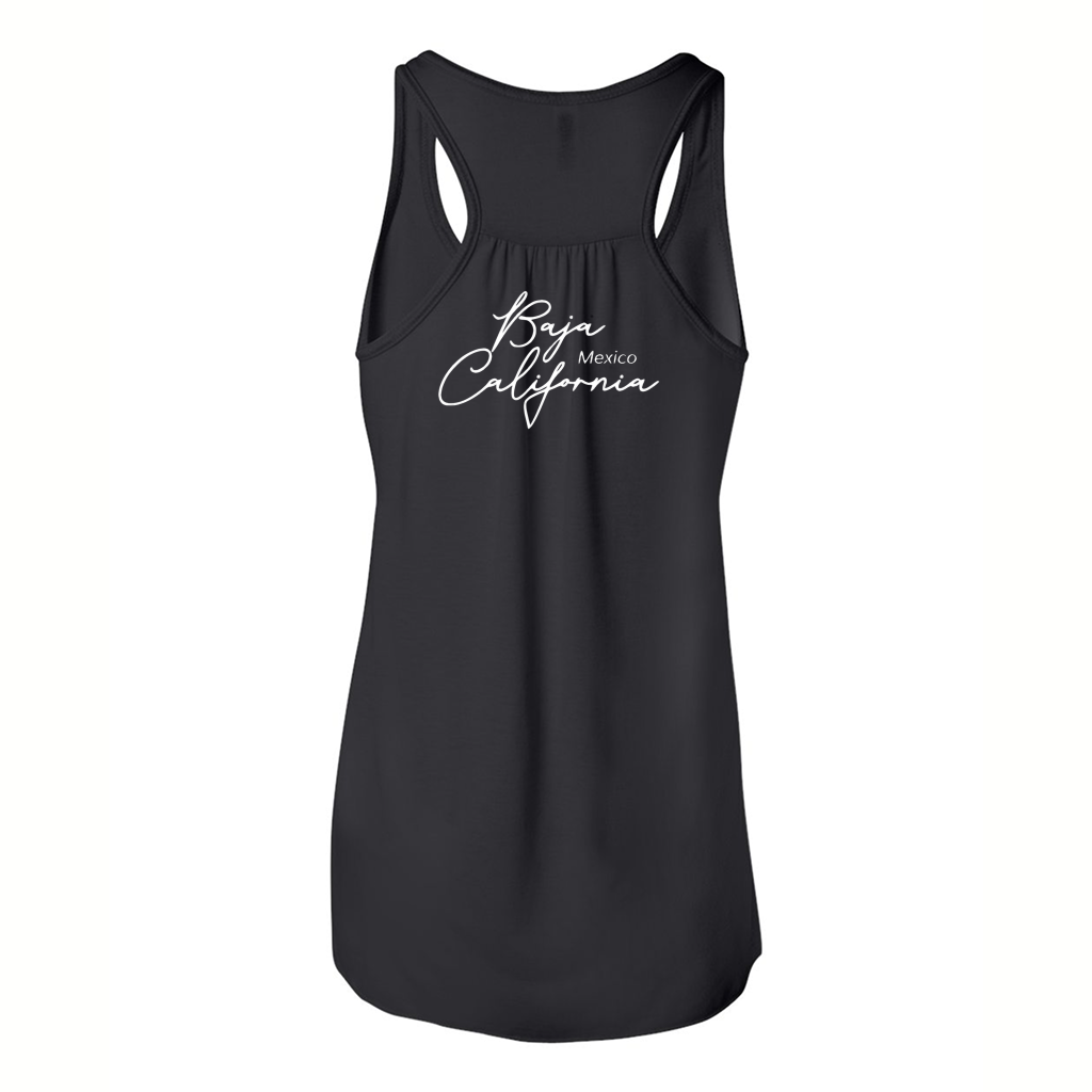 La Salina Pickleball Women's Flowy Racerback Tank Design 04