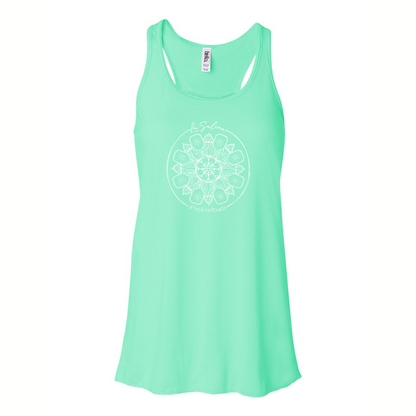 La Salina Pickleball Women's Flowy Racerback Tank Design 02