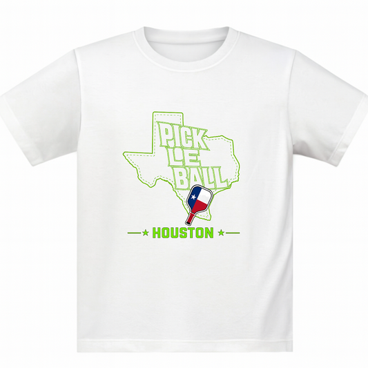 Pickleball White Tshirt Design 01